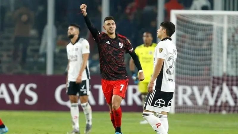 River trae un gran triunfo de Chile: 2-1 a Colo-Colo