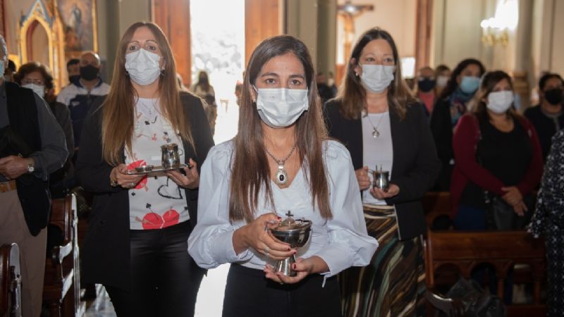 Homenaje de Legislativos a la Virgen del Valle