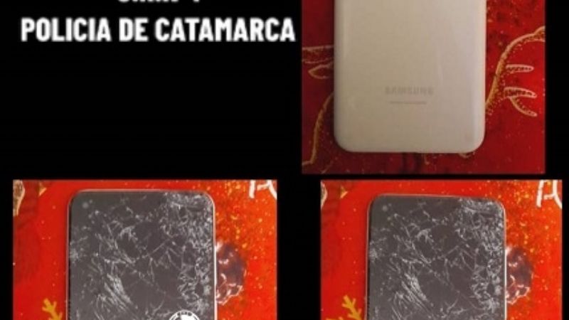 Recuperan un televisor y un celular