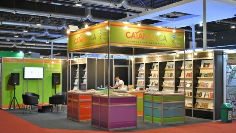 Agenda de actividades en el Stand  de Catamarca en la feria internacional del Libro
