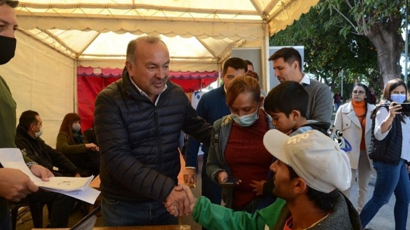 Saujil y Pomán recibieron masivamente al “Catamarca con vos”