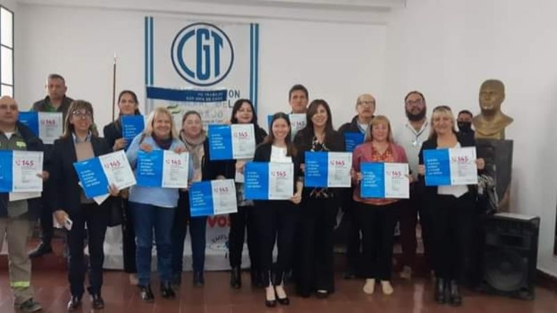 Charla sobre Trata de Personas en la CGT Catamarca