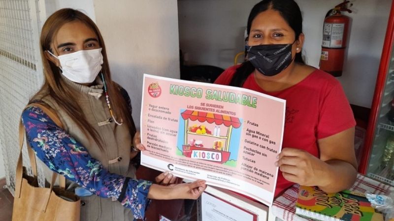 Más escuelas se suman al proyecto “kioscos saludables”