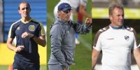 SOMOZA, TROGLIO Y SPONTÓN, tres técnicos que estarán hoy en la mira.