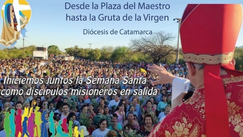 Campaña solidaria durante la Peregrinación del Pueblo Dios