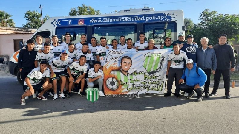 San Martín del Bañado ya viaja hacia Pomán