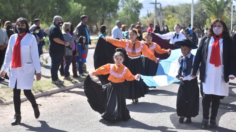 Malvinas: Emotivo homenaje en Tinogasta