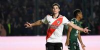 ÁLVAREZ volvió al gol y de qué manera: con tres goles a Sarmiento.