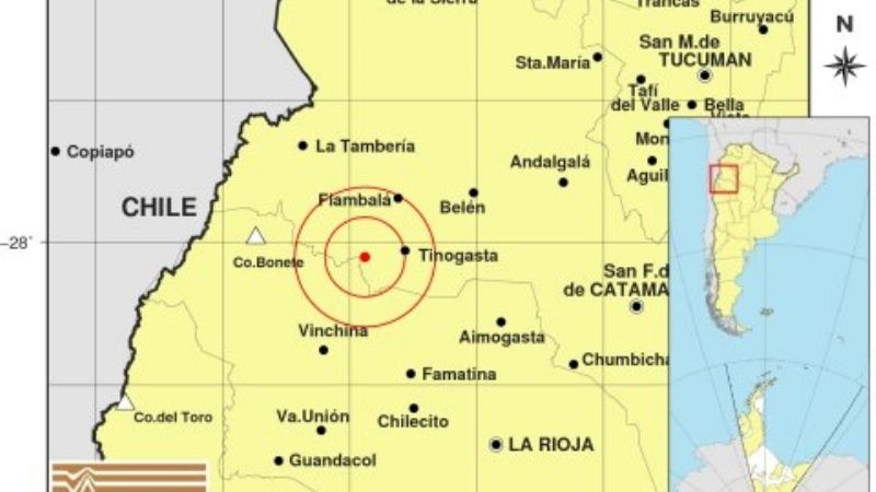 Temblor en el Oeste