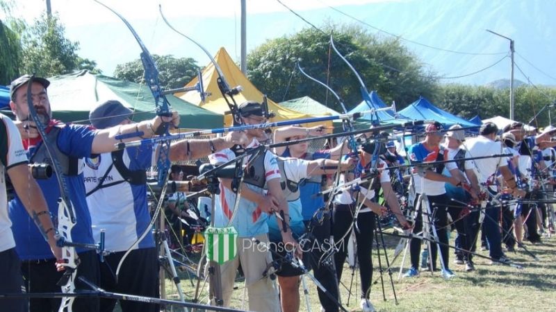 Exitoso torneo de Tiro con Arco en San Martín del Bañado