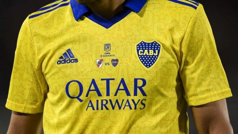 Por cábala, Boca repite la camiseta amarilla