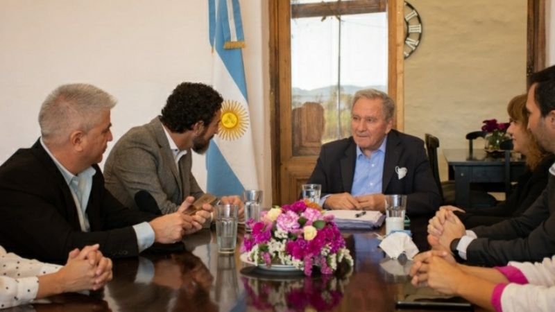 Dusso se reunió con empresarios y autoridades del trabajo a nivel nacional