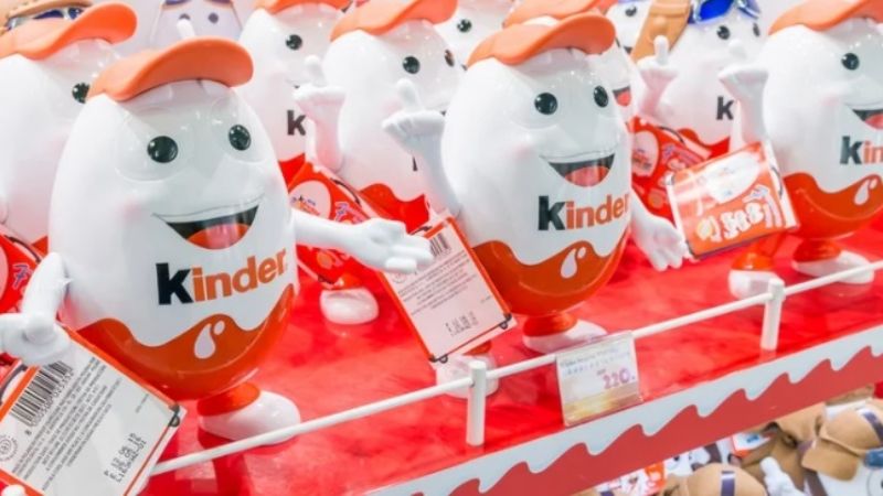 Los Chocolates Kinder fueron retirados de la venta en Europa