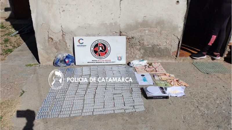 Allanamientos con secuestro de droga en el Norte de la Capital