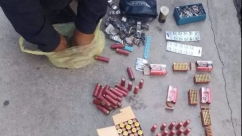 Increible: en pleno centro fue detenido vendiendo balas y cartuchos
