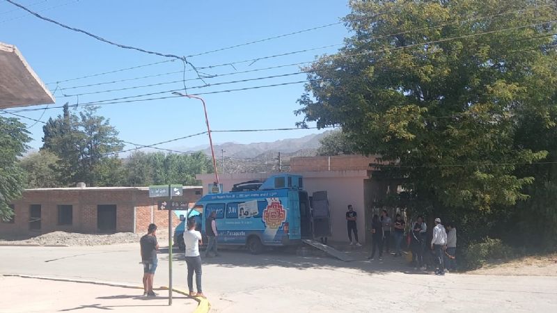 El norte grande Belén recibió al móvil de documentación del Registro Civil