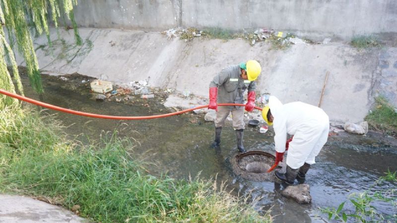 Mejoras en las cloacas de Arroyo Fariñango