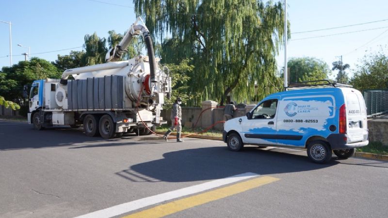 Mejoras en las cloacas de Arroyo Fariñango