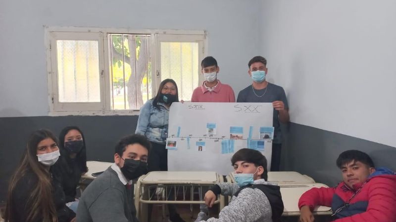 Encuentro “Malvinas Nos Une” en la Escuela Agroganadera de La Merced