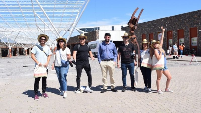 Influencers de viajes visitan la Provincia