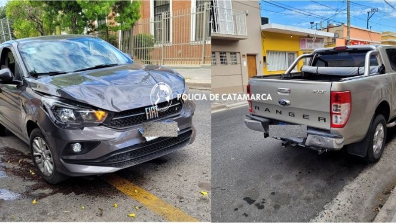 Conductor debió ser atendido tras un choque