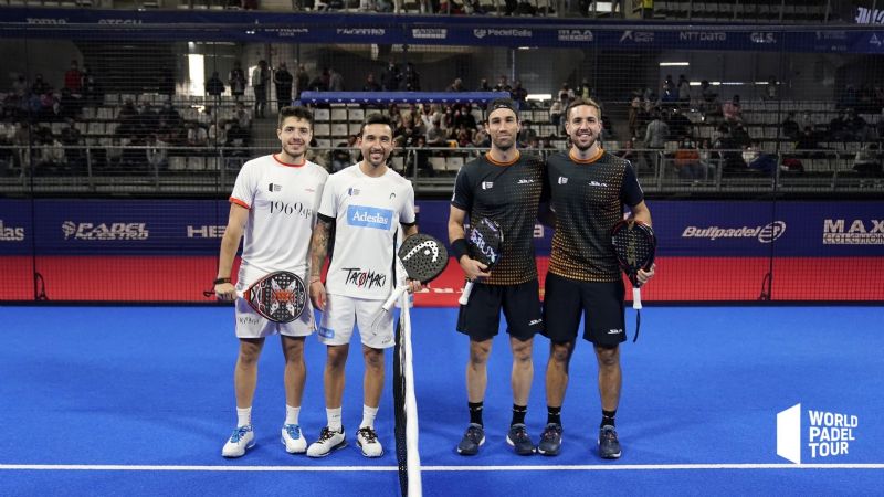 Agustín Tapia y Sanyo Gutierrez sufrieron pero se metieron en semis