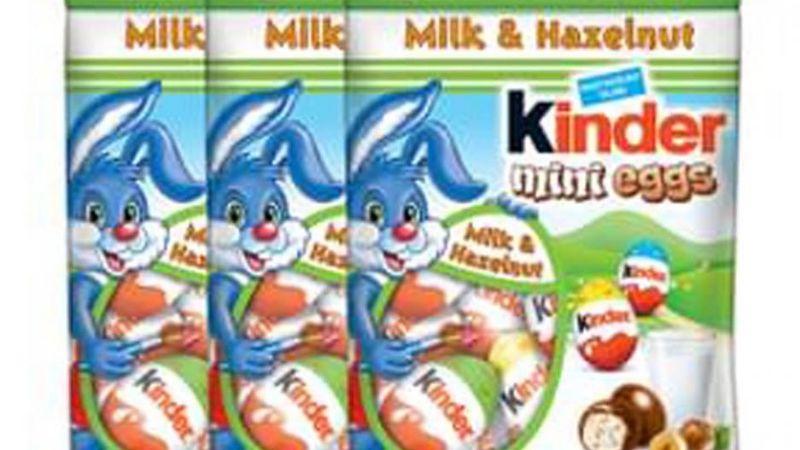 ANMAT comunicó el retiro del mercado de bombón de marca Kinder