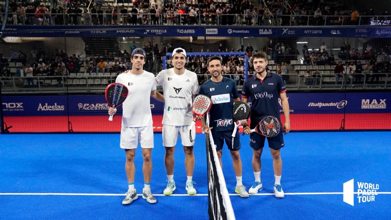 Derrota categórica en Semis de Tapia y Sanyo