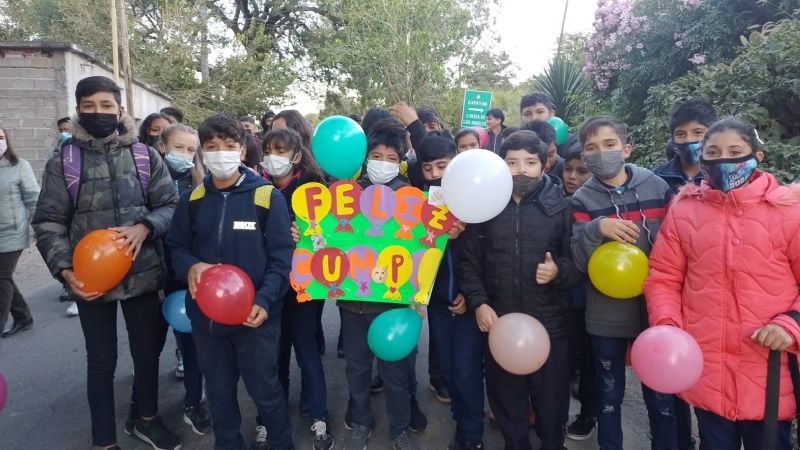 La Escuela Sec. N° 44 “Jorge Luis Borges” celebró sus 32 años de existencia