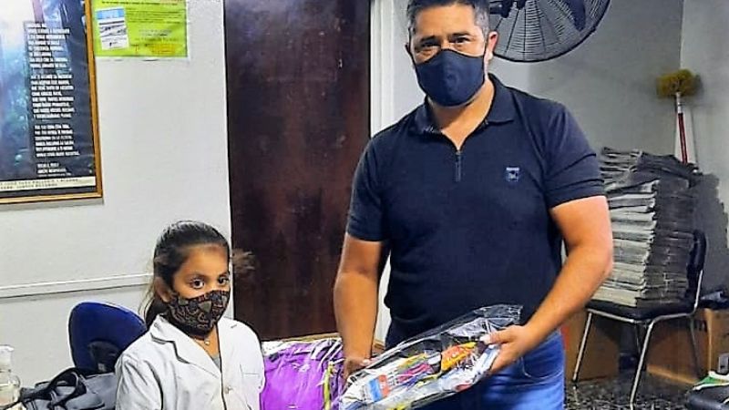 Finalizó la entrega de bolsones para empleados de Comercio