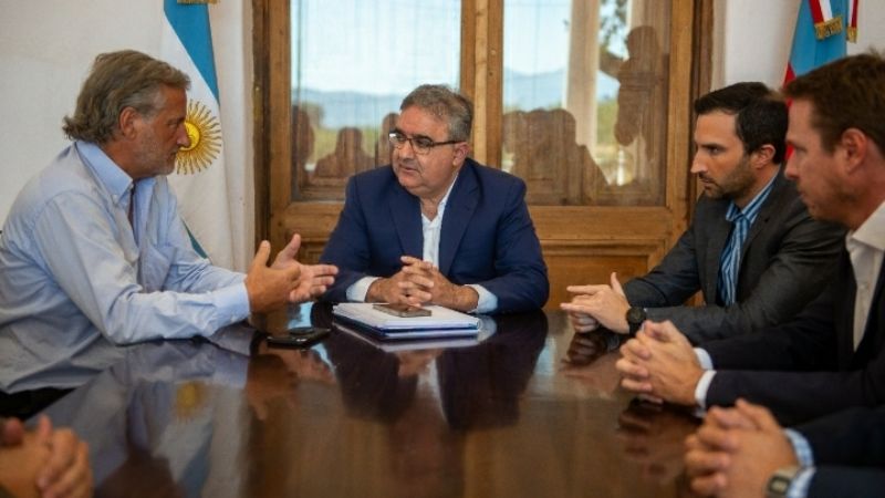 El titular de Derwill llegó a la Provincia para avanzar en su radicación