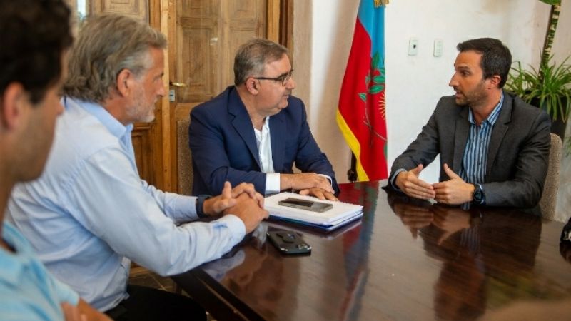 El titular de Derwill llegó a la Provincia para avanzar en su radicación