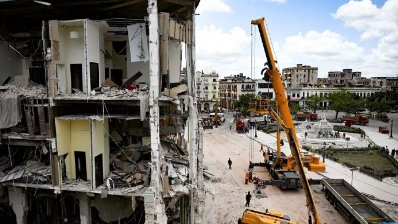 Cuba: ya son 42 los muertos y hay 54 heridos tras la explosión del hotel