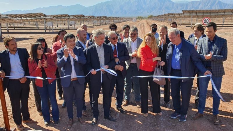 Quedó inaugurado el primer Parque Solar en Tinogasta