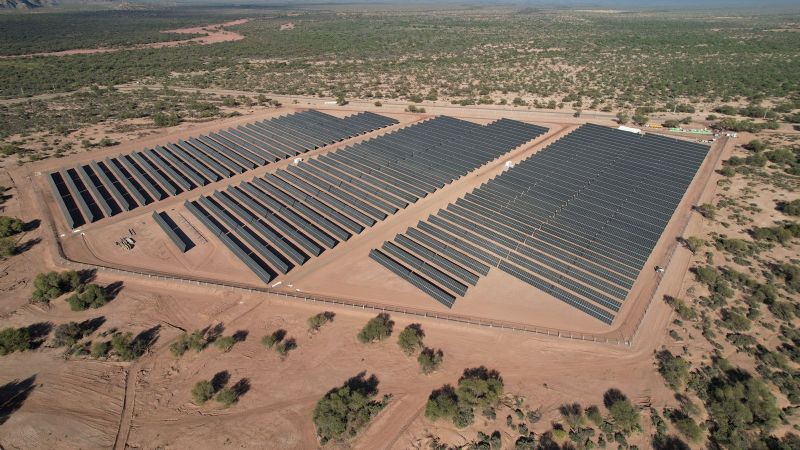 Quedó inaugurado el primer Parque Solar en Tinogasta