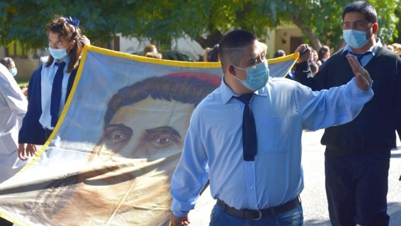 Caminata de fe de las Escuelas de Cadetes y Suboficiales