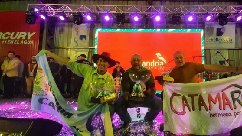 Logro histórico de pescadores “catas” en el “Mundial” del Surubí