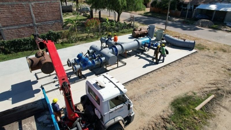 Acueducto Norte: Puesta a punto de nudos de válvulas
