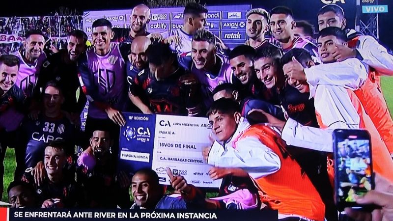 Barracas será rival de River en la Copa Argentina
