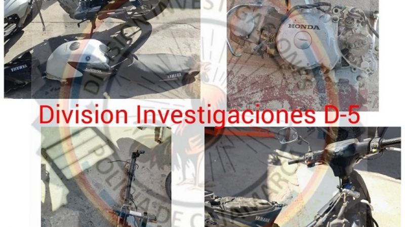 En allanamiento recuperan una moto robada hace una semana