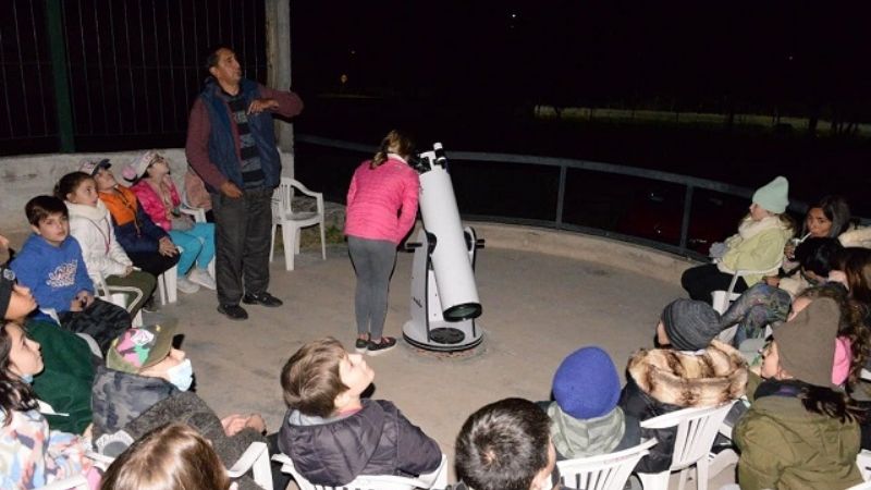 Observatorio de Quilla Punco recibe alumnos de toda la región