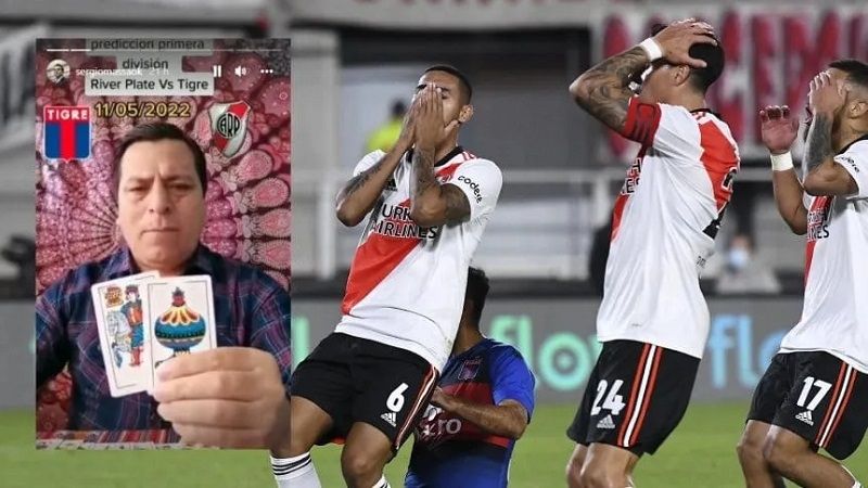Un brujo predijo la derrota de River ante Tigre