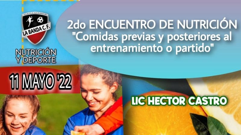 2do. Encuentro sobre Nutrición y Deporte de La Banda CF
