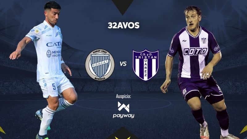 Central-Sol de Mayo y Godoy Cruz-Tristán Suárez por Copa Argentina