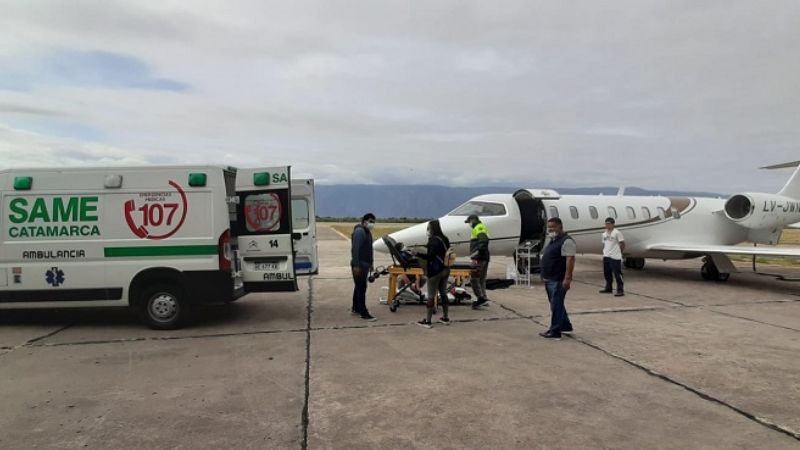 Se realizaron dos traslados sanitarios de urgencia