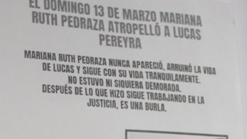 Familiares de Lucas Pereyra reclamaron justicia