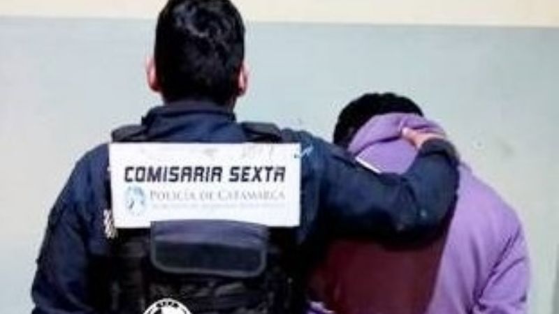 Detienen a un violento