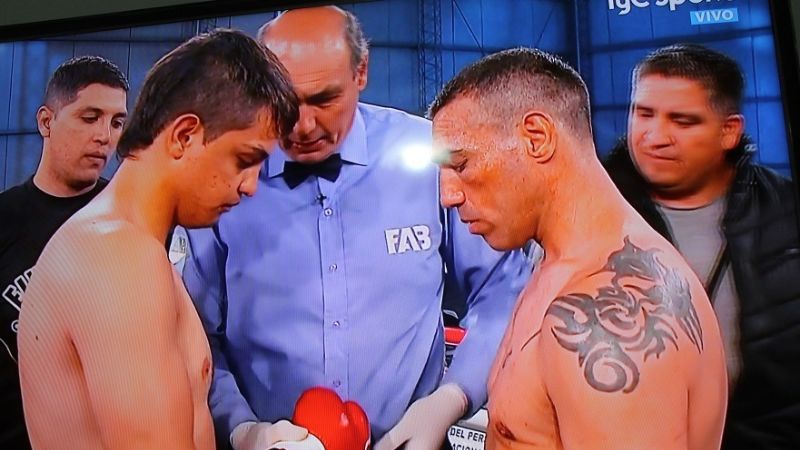 “El Terrible” Corzo ganó por KOT, en el 3er. round