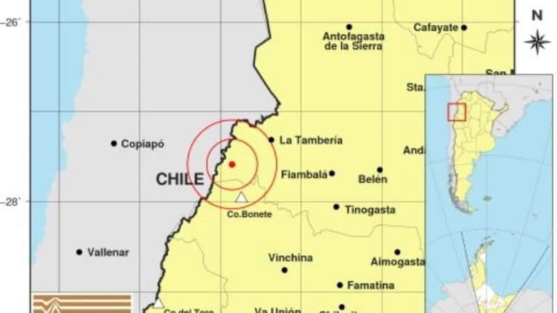 Dos temblores en el Oeste