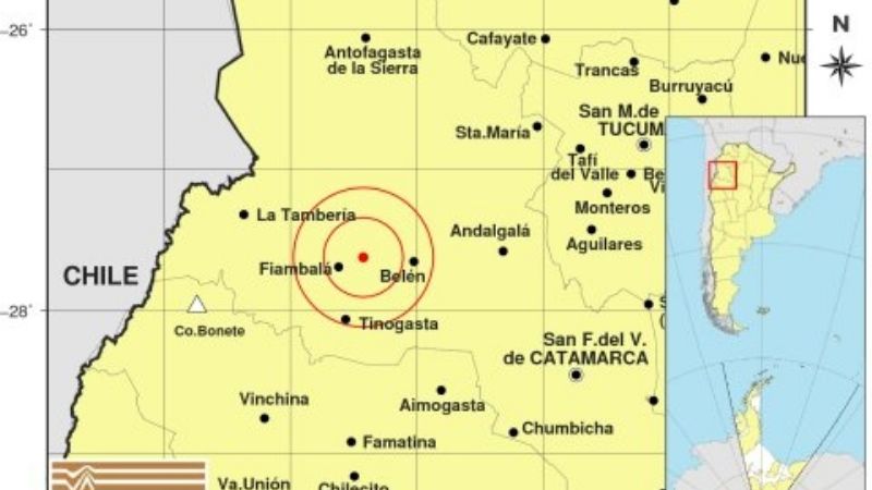 Dos temblores en el Oeste